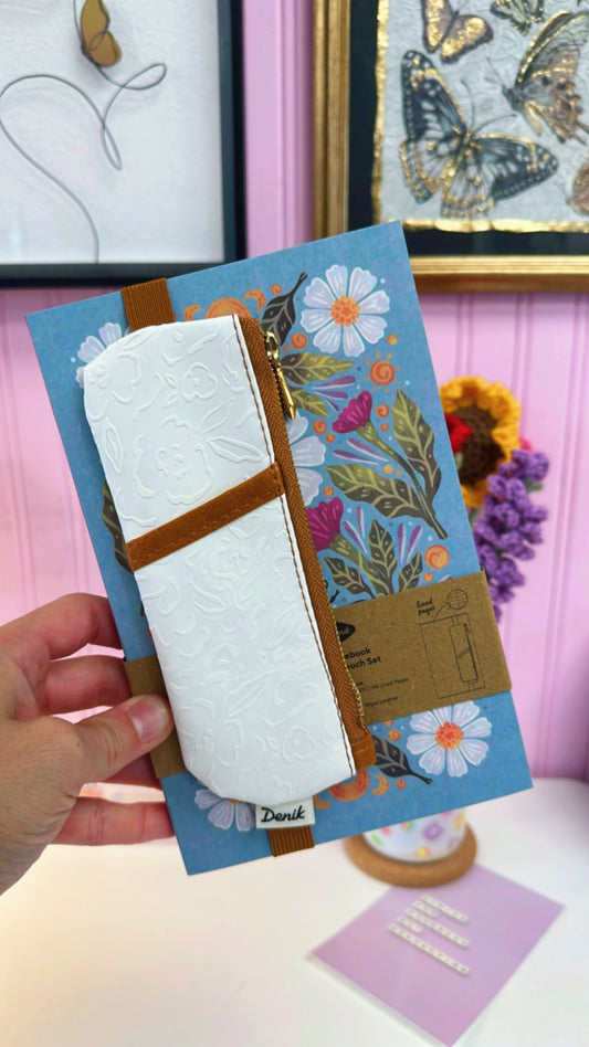Honeybee Tea Notebook and Pouch Set