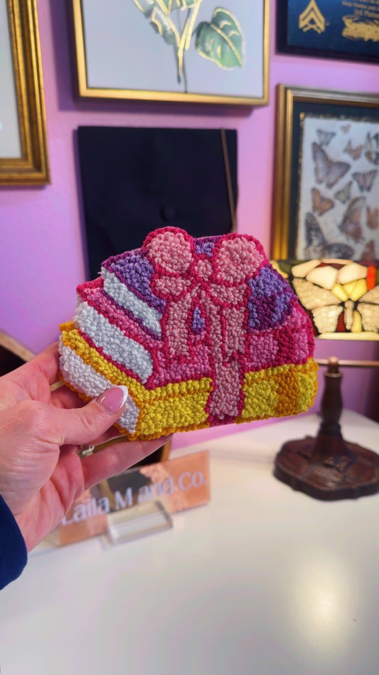 The Bookish Stack Mug Rug Coaster