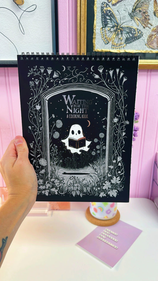 Waiting for the Night Coloring Book
