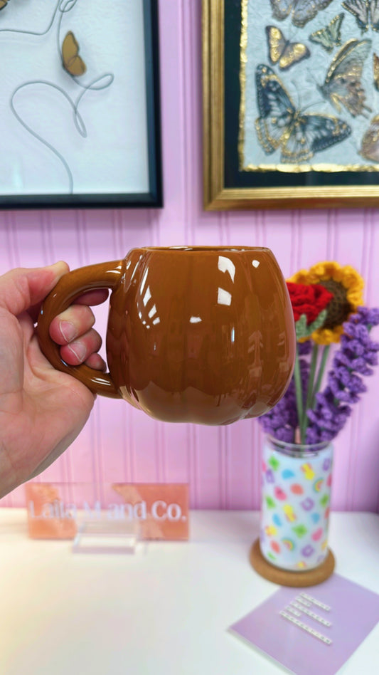 Orange Pumpkin Coffee Mug (19oz)