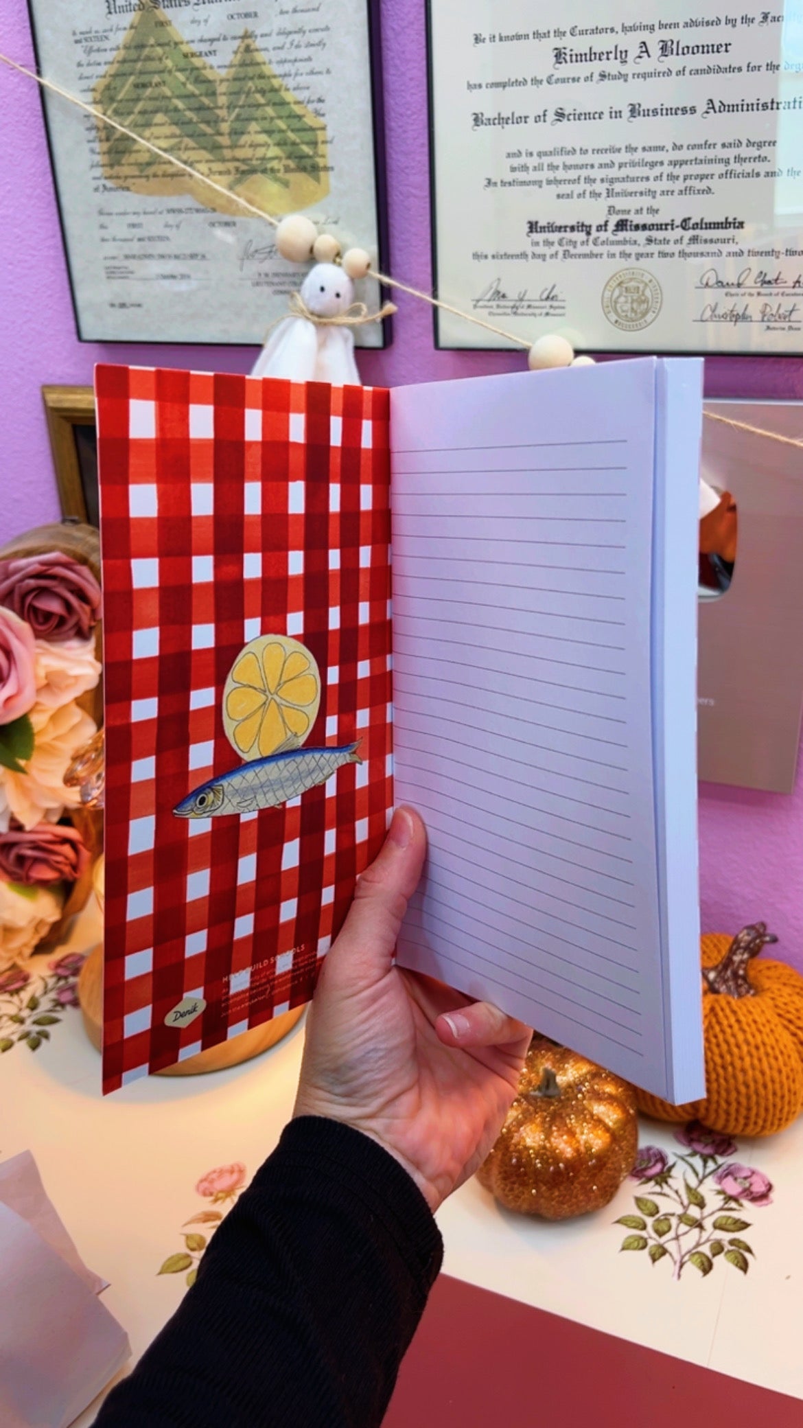 Sardines Layflat Journal
