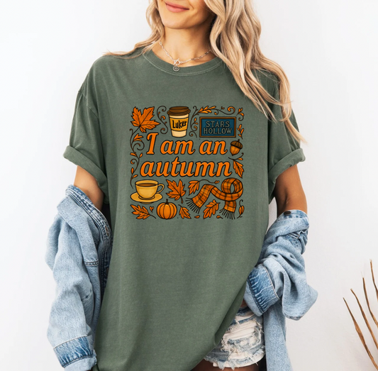 I am an Autumn T-shirt (Moss)