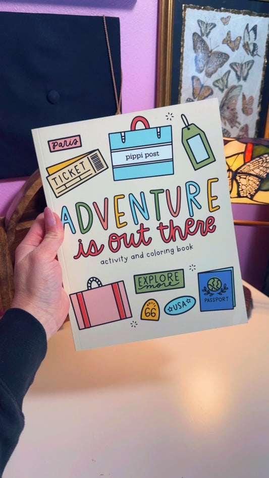 Adventure is Out There Coloring Book