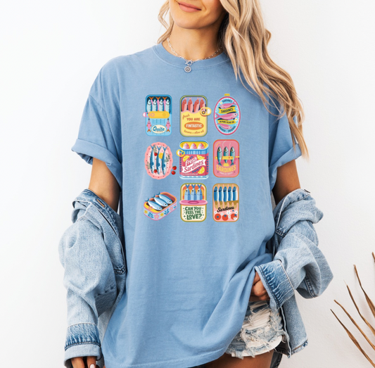 Fintastic T-shirt (light blue)