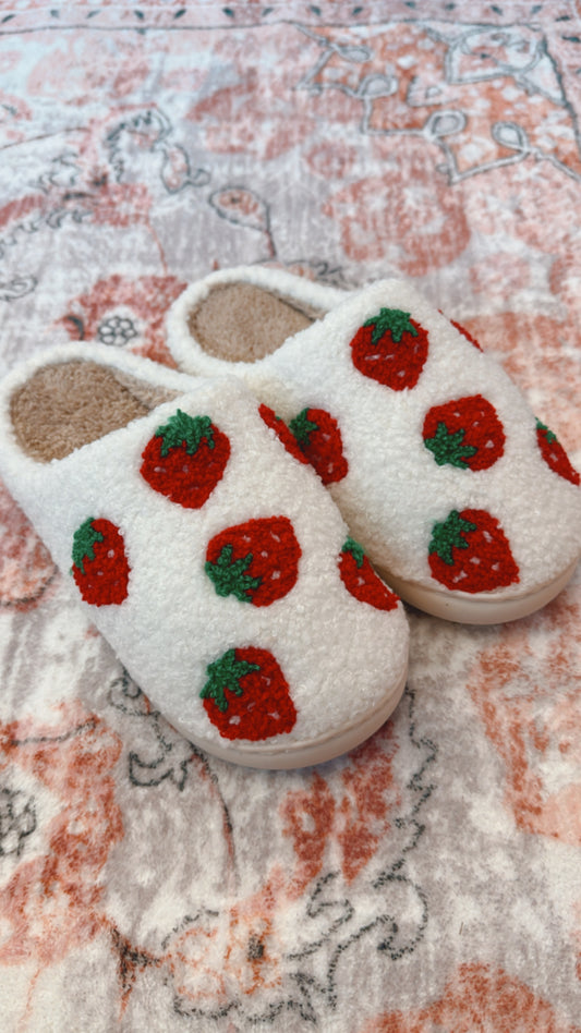 Strawberry Slippers