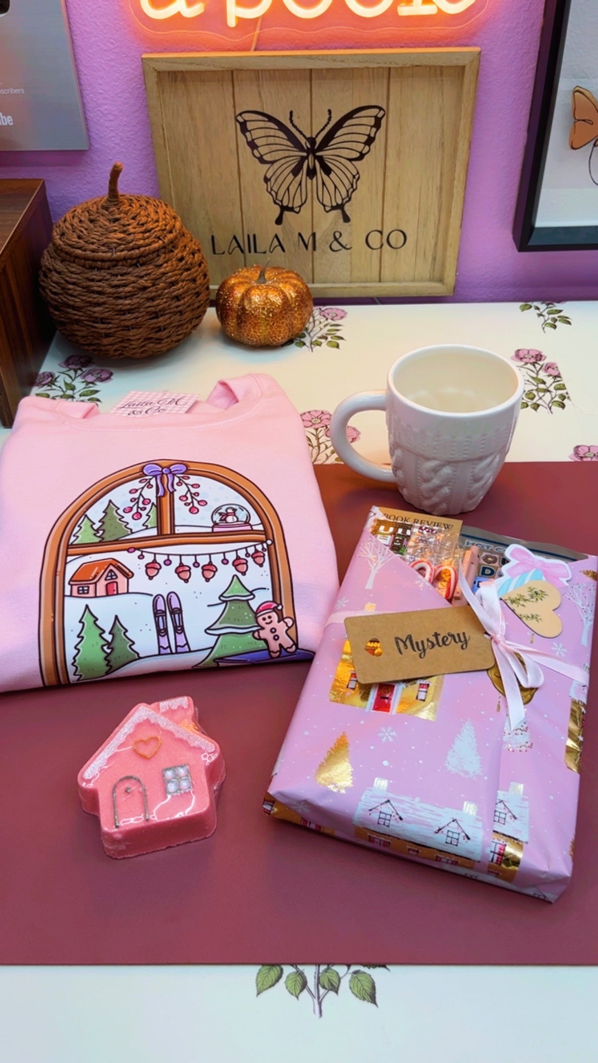 *New* Deluxe Pink Winter Bookish Bundle