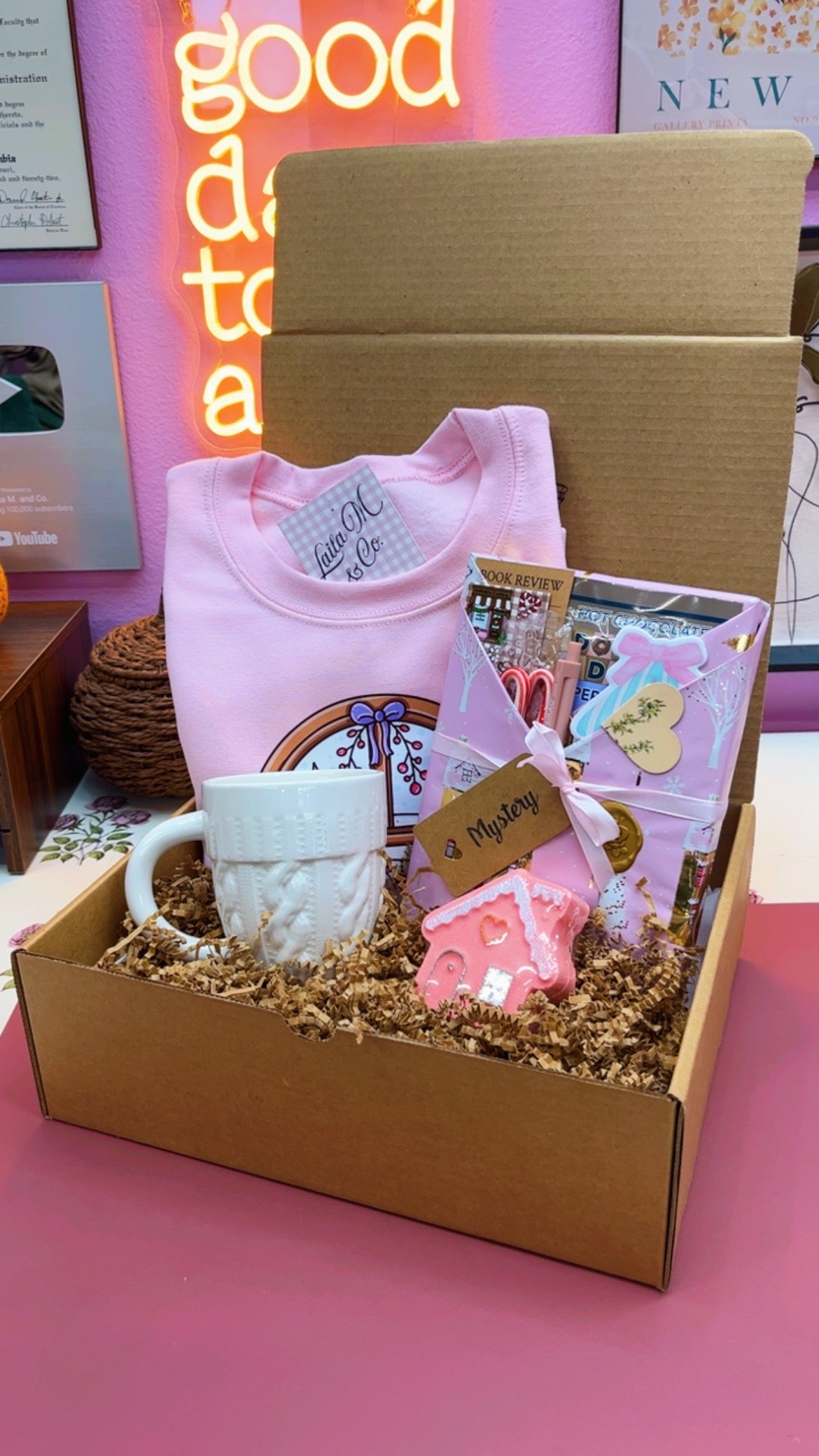 *New* Deluxe Pink Winter Bookish Bundle