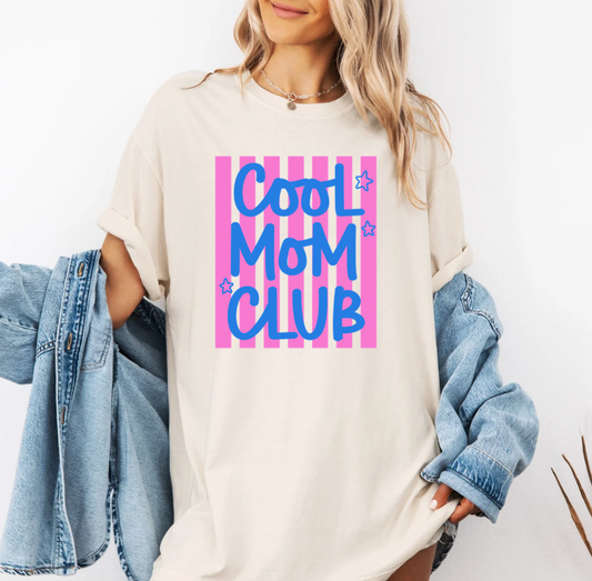 Cool Mom Club T-shirt (Ivory)