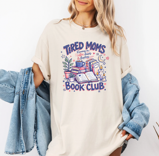Tired Moms T-shirt (Ivory)