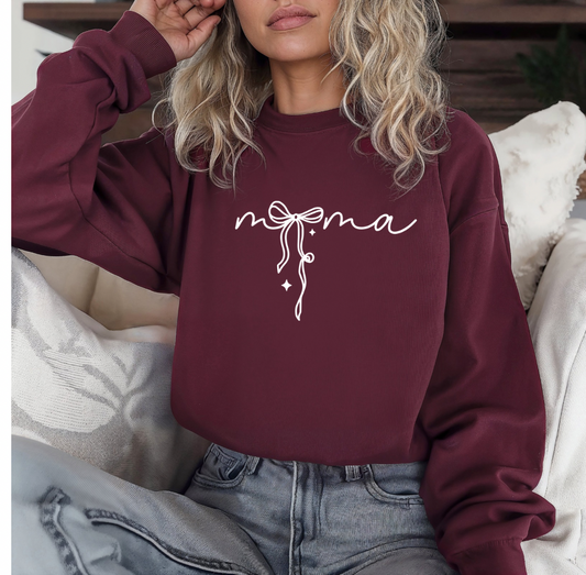 Mama Crewneck (Maroon)