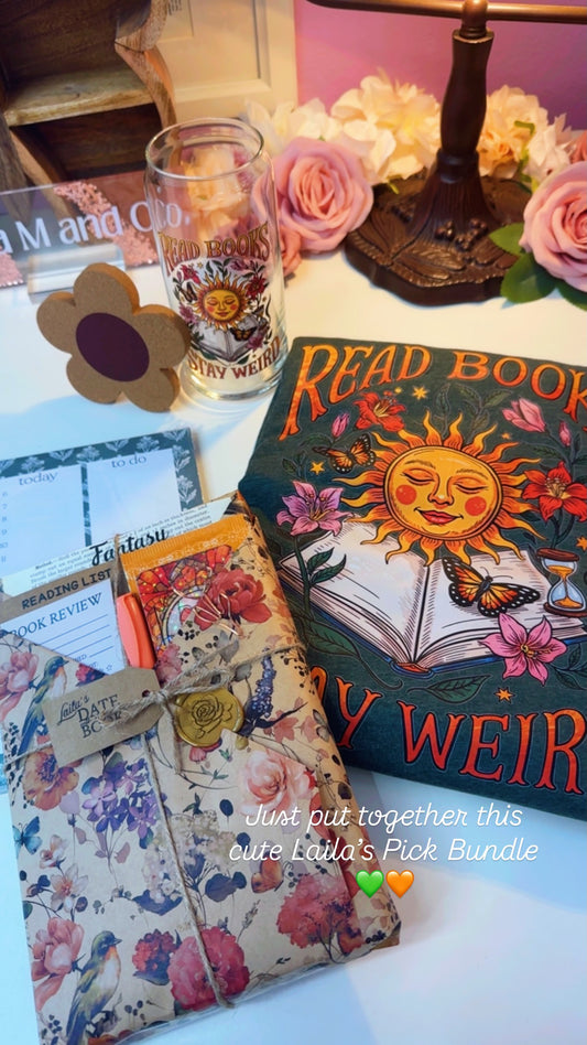 *New* Read Books, Stay Weird Bookish Bundle (T-shirt!)