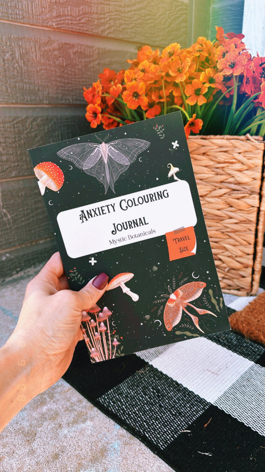 Anxiety Coloring Book (Travel Size)