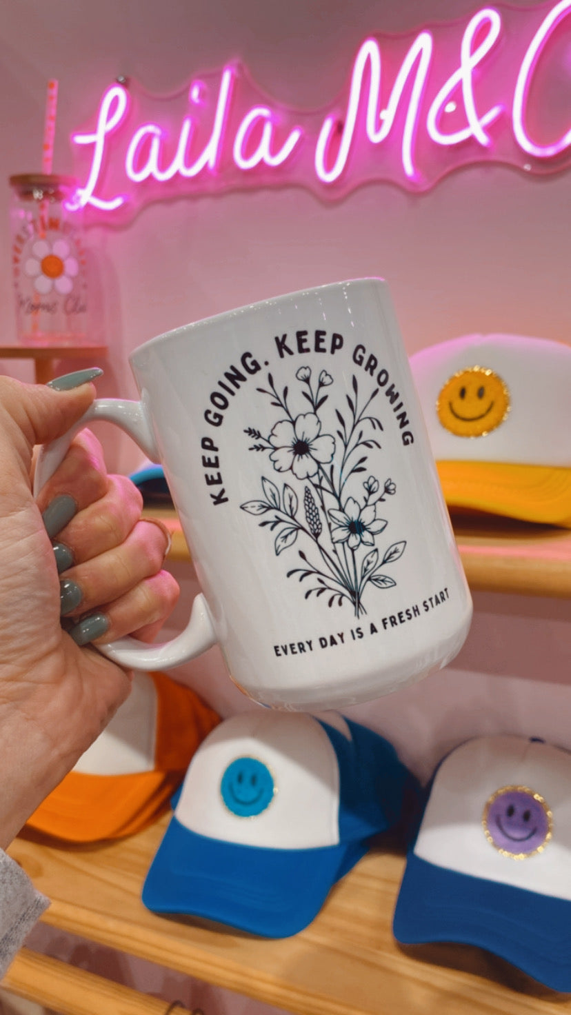 Keep Growing 15 oz Mug